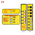 Top reputation temperature and color changing stickers label